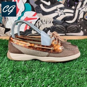 Sperry Topsider Laguna Tortoise Brown Boat Shoe